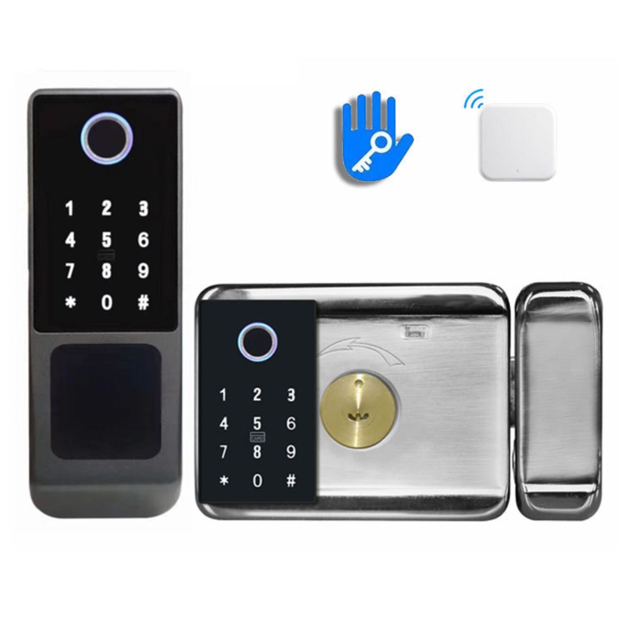 KL-TTL4-H – TTLock Compatible | Waterproof Exterior Lock for Metal Doo ...